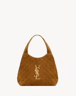 YSL ICARE Medium in quilted suede - Image 3
